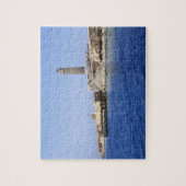 灯台オンブラザー諸島（エジプト、紅海） ジグソーパズル (縦)