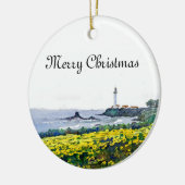 灯台オーナメント セラミックオーナメント (左)