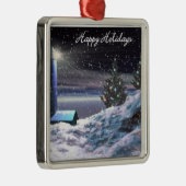 灯台クリスマス メタルオーナメント (右)