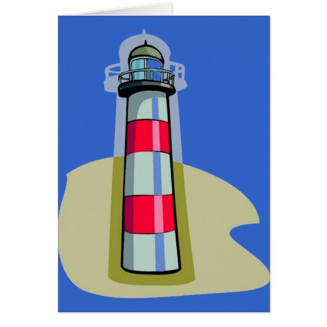 灯台グリーティングカード (正面)