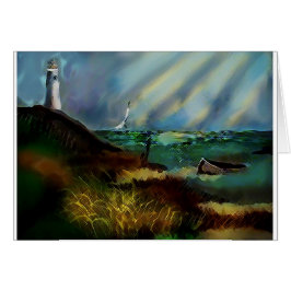 灯台グリーティングカー空白のド（内部）