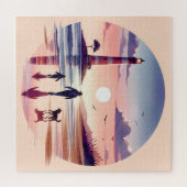 灯台サンセットウォーク 海岸の風景 ジグソーパズル (横)