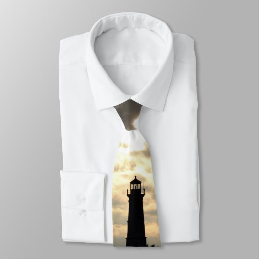 灯台シルエット ネクタイ (タイ)
