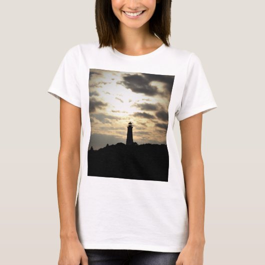 灯台シルエット Tシャツ (正面)