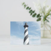 灯台ストライプのはがき ポストカード (スタンド正面)