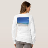 灯台ビーチのTシャツ Tシャツ (裏面フル)