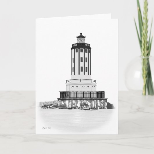 灯台メッセージカード カード (正面)