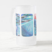 灯台人魚から フロストグラスビールジョッキ (正面左)