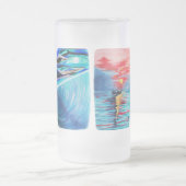 灯台人魚から フロストグラスビールジョッキ (中央)