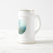 灯台写真ビールステイン ビールジョッキ (正面右)