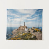 灯台及び博物館| Cabo Vilanガリチアスペイン タペストリー (正面(横))