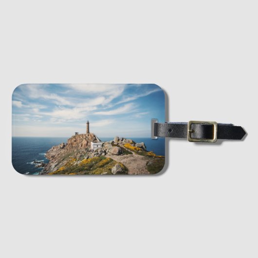 灯台及び博物館| Cabo Vilanガリチアスペイン ラゲッジタグ (正面横)