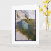 灯台反射 カード (黄色い花)