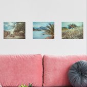 灯台地中海ののある海岸景観 (リビング)