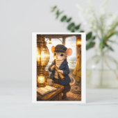 灯台守としてのキャリアマウス ポストカード (スタンド正面)