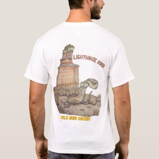 灯台岩のガラガラヘビ Tシャツ