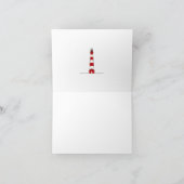 灯台感謝カード サンキューカード (内部)