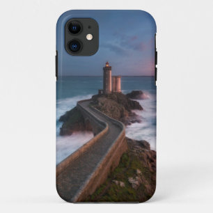 灯台日没Plouzané   Finistère、ブリッタニー iPhone 11 ケース