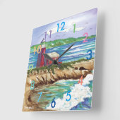 灯台時計-サンタクルス スクエア壁時計 (傾斜)