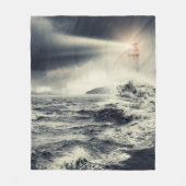 灯台標識 フリースブランケット (正面)