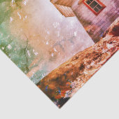 灯台海航海のコース素朴タルテクスチャ 薄葉紙 (詳細)