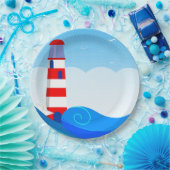 灯台紙皿 ペーパープレート (パーティー)