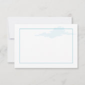 灯台結婚式のサンキューカード サンキューカード (裏面)