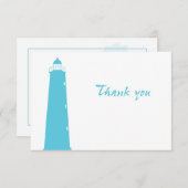 灯台結婚式のサンキューカード サンキューカード (正面/裏面)