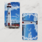 灯台芸術の名刺 名刺 (正面/裏面)