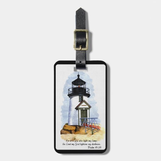 灯台荷物のラベル ラゲッジタグ (正面縦)