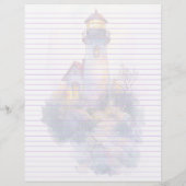 灯台2列 – 8.5インチx 11インチ文房具シート (裏面)