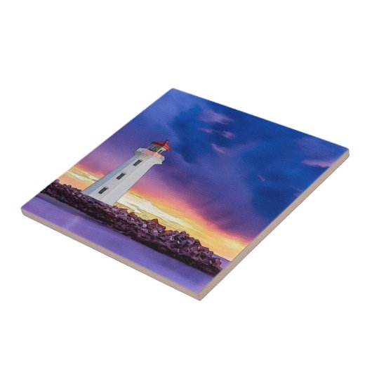 灯台2.0 L – 小型セラミックタイル タイル (側面)