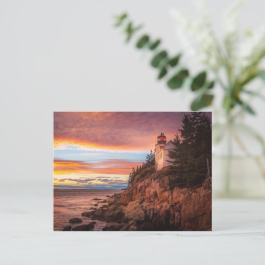 灯台 |アカディア国立公園メイン ポストカード (スタンド正面)