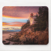 灯台 |アカディア国立公園メイン マウスパッド (正面)
