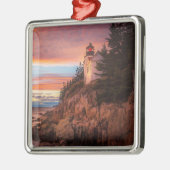 灯台 |アカディア国立公園メイン メタルオーナメント (左)