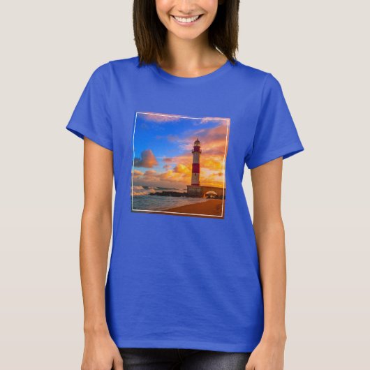 灯台 |イタプアンブラジルライトハウス Tシャツ (正面)