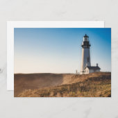 灯台 |オレゴン州ヤキナヘッドライトハウスホテル サンキューカード (正面/裏面)