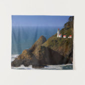 灯台 |オレゴン海岸灯台 タペストリー (正面(横))