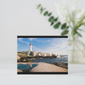 灯台 - カナダからこんにちは ポストカード (スタンド正面)