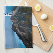 灯台 |カボホームライトハウスカンガススペイン キッチンタオル (四つ折り)