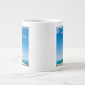 灯台 |カンクンキンタナロメキシコ ジャンボコーヒーマグカップ (正面)