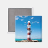 灯台 |カンクンキンタナロメキシコ マグネット (正面/裏面)