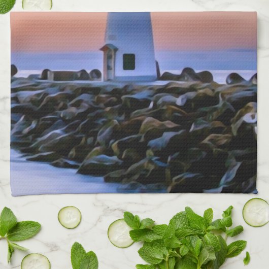 灯台 キッチンタオル (折り畳み)