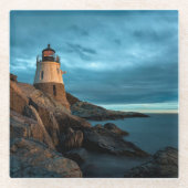 灯台 |キャッスルヒルライトハウス ガラスコースター (正面)