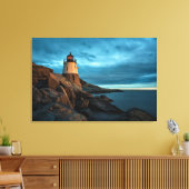 灯台 |キャッスルヒルライトハウス キャンバスプリント (インサイチュ (リビング))