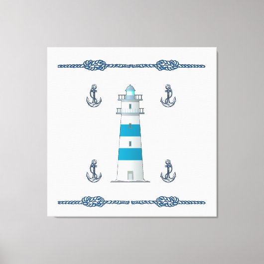 灯台 キャンバスプリント (正面)