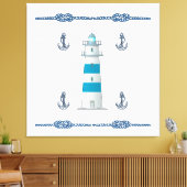 灯台 キャンバスプリント (インサイチュ (リビング))