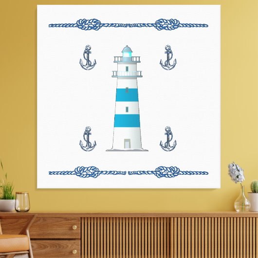 灯台 キャンバスプリント (インサイチュ (リビング))