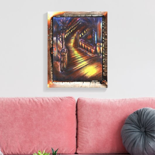 灯台 キャンバスプリント (インサイチュ (リビング))