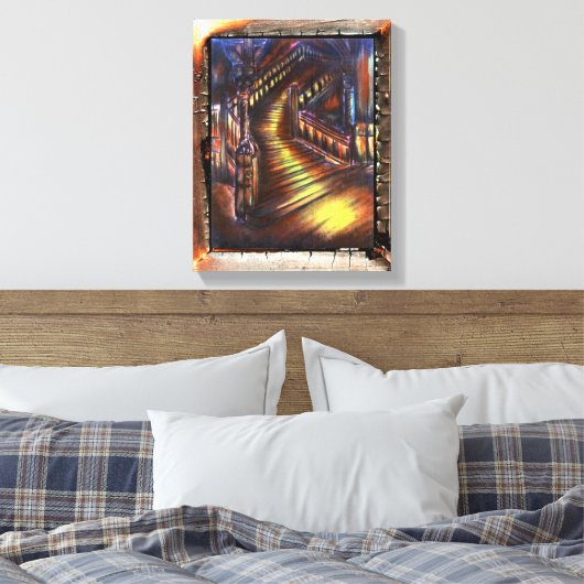 灯台 キャンバスプリント (インサイチュ (寝室))